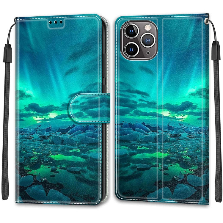 For iPhone 13 Voltage Colored Drawing Magnetic Clasp Horizontal Flip PU Leather Case with Holder & Card Slots
