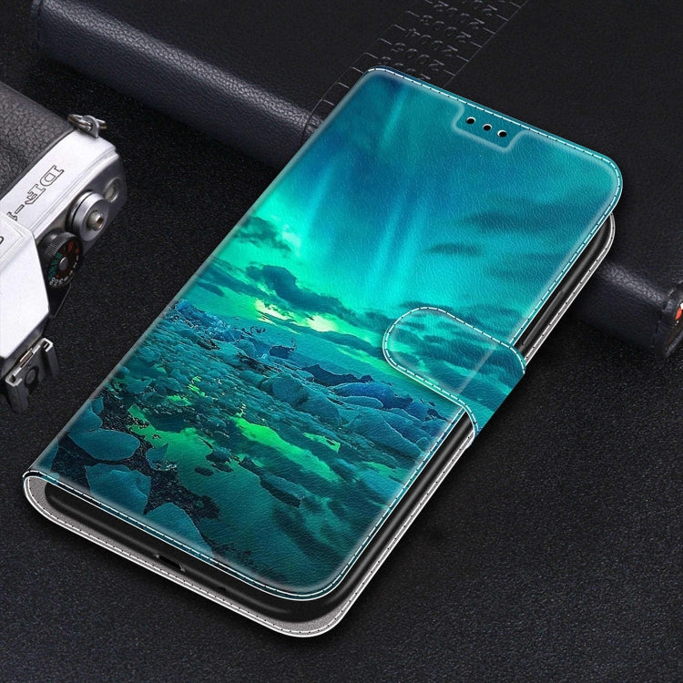 For iPhone 13 Voltage Colored Drawing Magnetic Clasp Horizontal Flip PU Leather Case with Holder & Card Slots