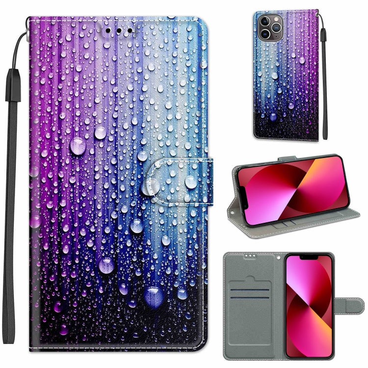 For iPhone 13 Voltage Colored Drawing Magnetic Clasp Horizontal Flip PU Leather Case with Holder & Card Slots