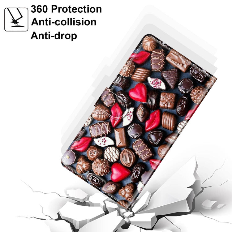 For iPhone 13 Voltage Colored Drawing Magnetic Clasp Horizontal Flip PU Leather Case with Holder & Card Slots