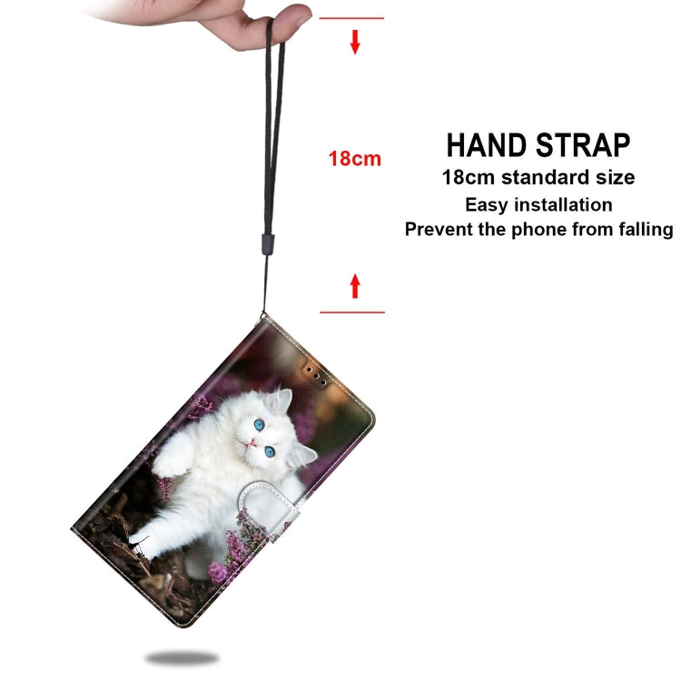 For iPhone 13 Voltage Colored Drawing Magnetic Clasp Horizontal Flip PU Leather Case with Holder & Card Slots