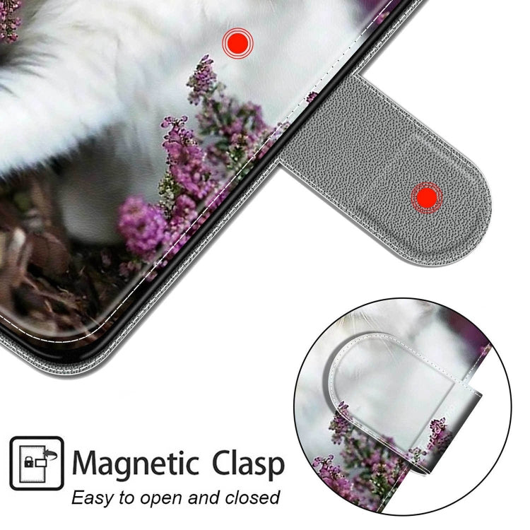 For iPhone 13 Voltage Colored Drawing Magnetic Clasp Horizontal Flip PU Leather Case with Holder & Card Slots