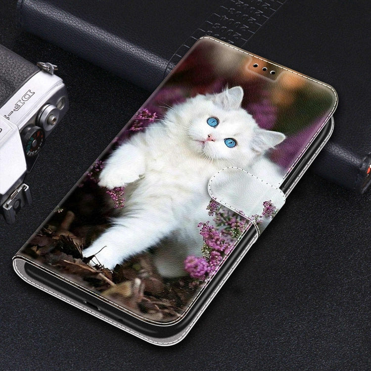 For iPhone 13 Voltage Colored Drawing Magnetic Clasp Horizontal Flip PU Leather Case with Holder & Card Slots