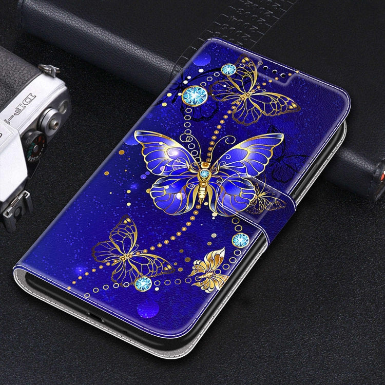 For iPhone 13 Voltage Colored Drawing Magnetic Clasp Horizontal Flip PU Leather Case with Holder & Card Slots
