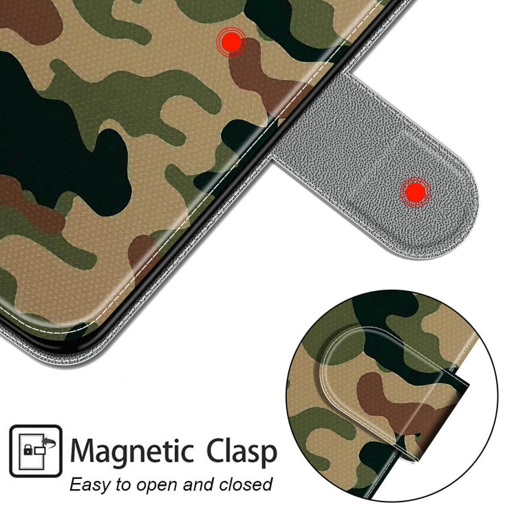 For iPhone 13 Voltage Colored Drawing Magnetic Clasp Horizontal Flip PU Leather Case with Holder & Card Slots