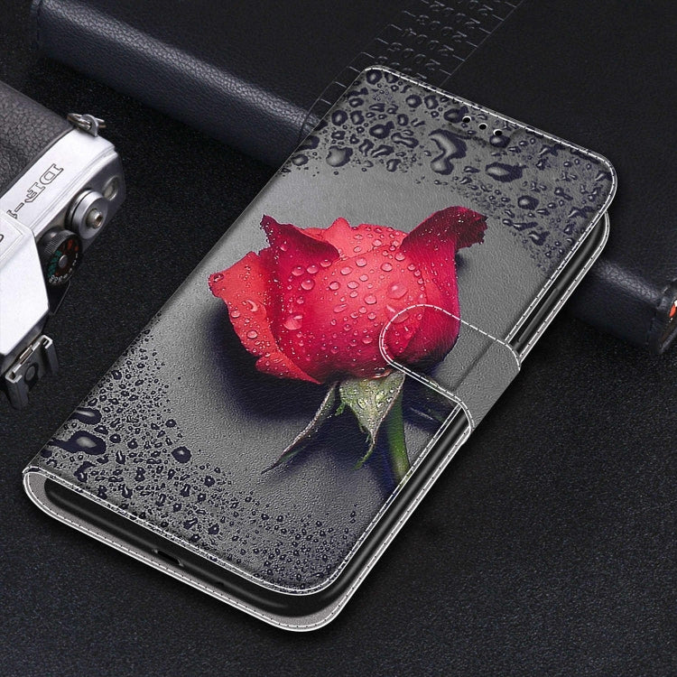 For iPhone 13 Voltage Colored Drawing Magnetic Clasp Horizontal Flip PU Leather Case with Holder & Card Slots