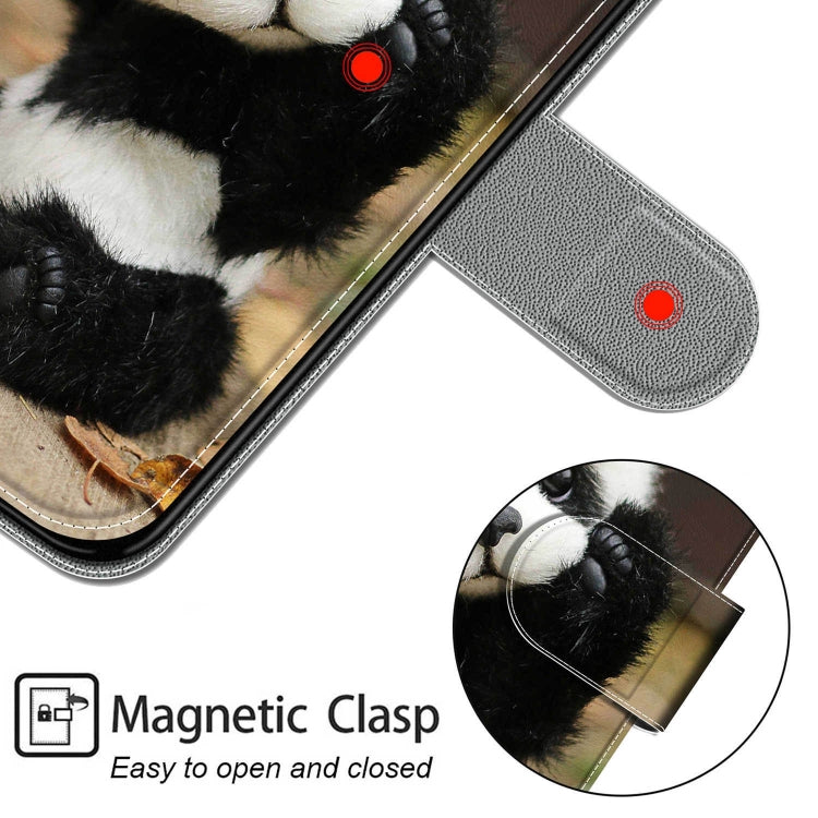 For iPhone 13 Voltage Colored Drawing Magnetic Clasp Horizontal Flip PU Leather Case with Holder & Card Slots