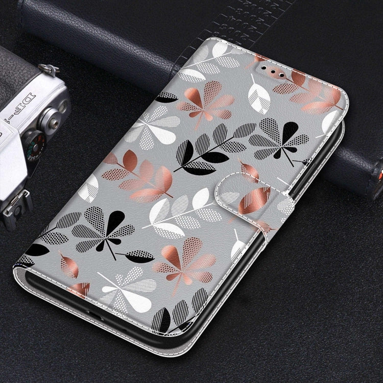 For iPhone 13 Voltage Colored Drawing Magnetic Clasp Horizontal Flip PU Leather Case with Holder & Card Slots