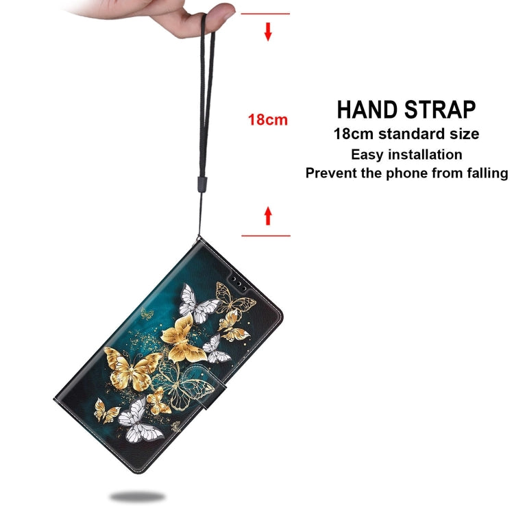 For iPhone 13 Voltage Colored Drawing Magnetic Clasp Horizontal Flip PU Leather Case with Holder & Card Slots