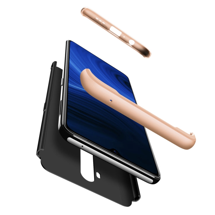 For Oppo Realme X2 Pro GKK Three Stage Splicing Full Coverage PC Protective Case