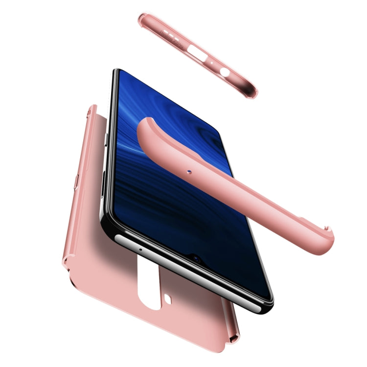 For Oppo Realme X2 Pro GKK Three Stage Splicing Full Coverage PC Protective Case