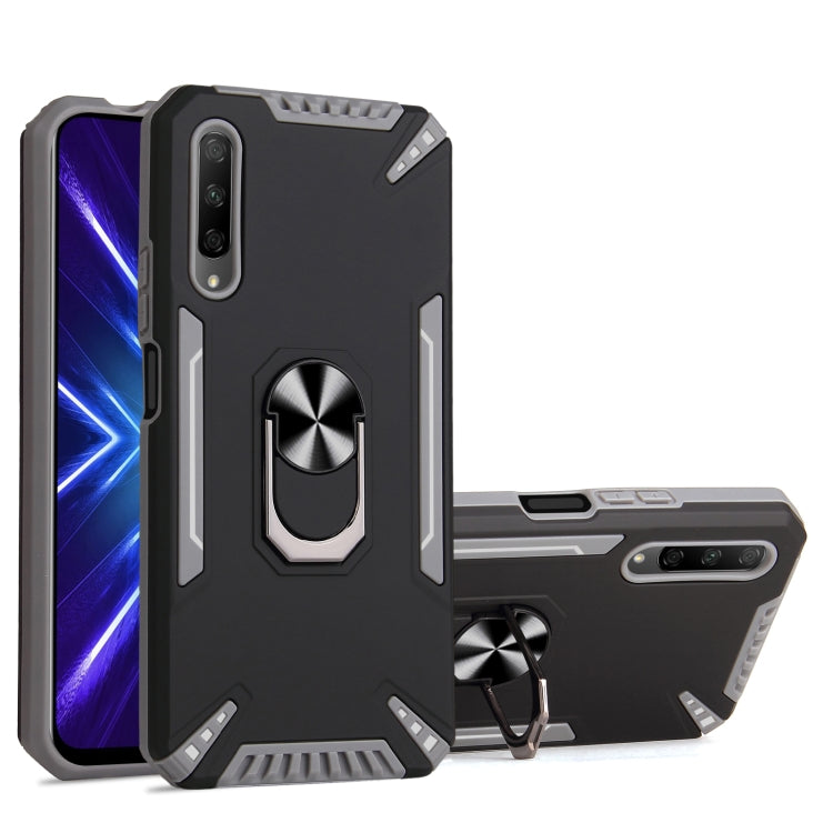 For Honor 9X / 9X Pro PC + TPU Protective Case with 360 Degrees Rotatable Ring Holder
