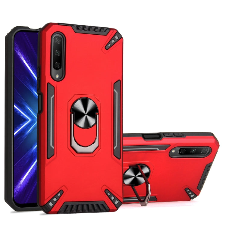 For Honor 9X / 9X Pro PC + TPU Protective Case with 360 Degrees Rotatable Ring Holder