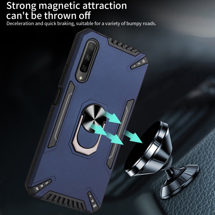 For Honor 9X / 9X Pro PC + TPU Protective Case with 360 Degrees Rotatable Ring Holder