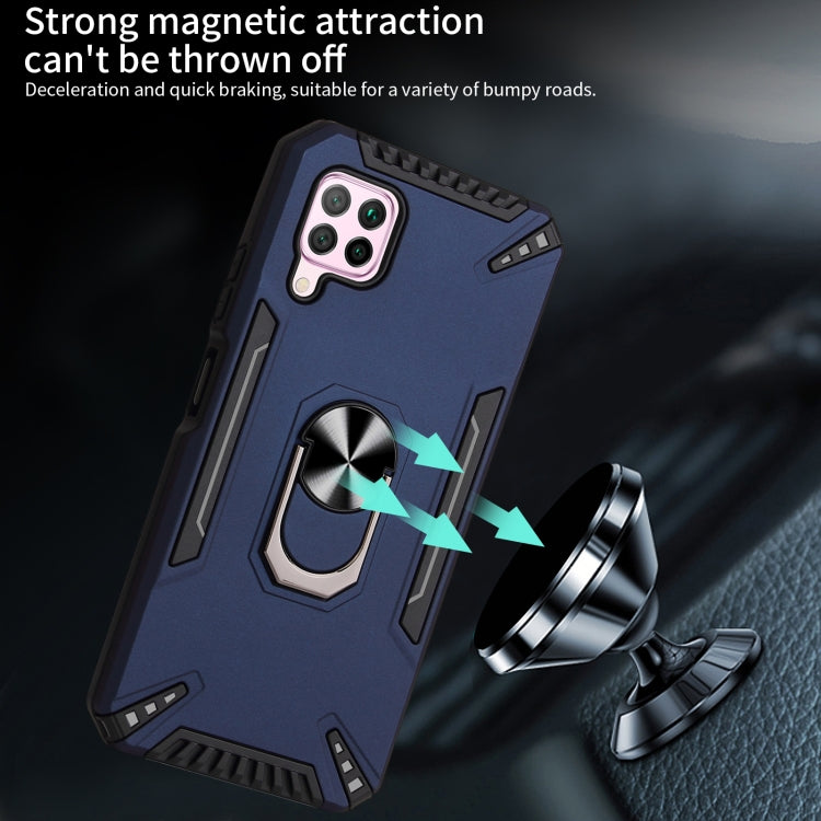 For Huawei nova 6 SE PC + TPU Protective Case with 360 Degrees Rotatable Ring Holder