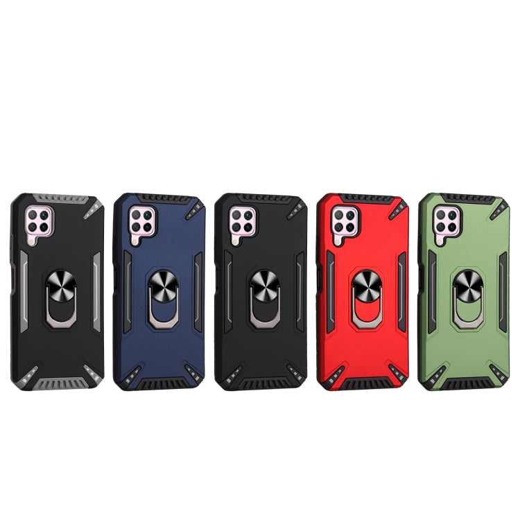 For Huawei nova 6 SE PC + TPU Protective Case with 360 Degrees Rotatable Ring Holder