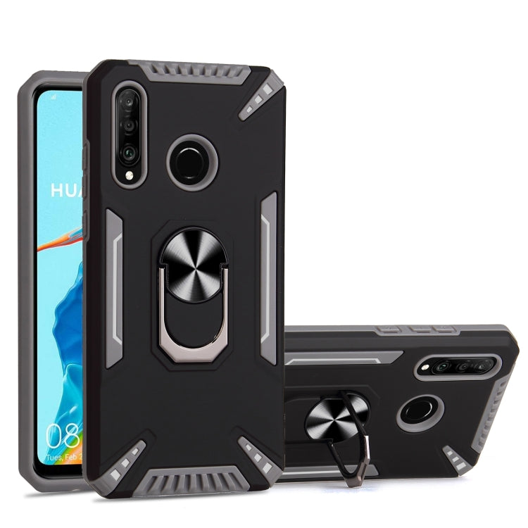 For Huawei P30 lite PC + TPU Protective Case with 360 Degrees Rotatable Ring Holder