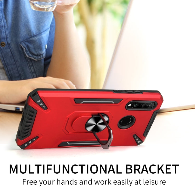 For Huawei P30 lite PC + TPU Protective Case with 360 Degrees Rotatable Ring Holder
