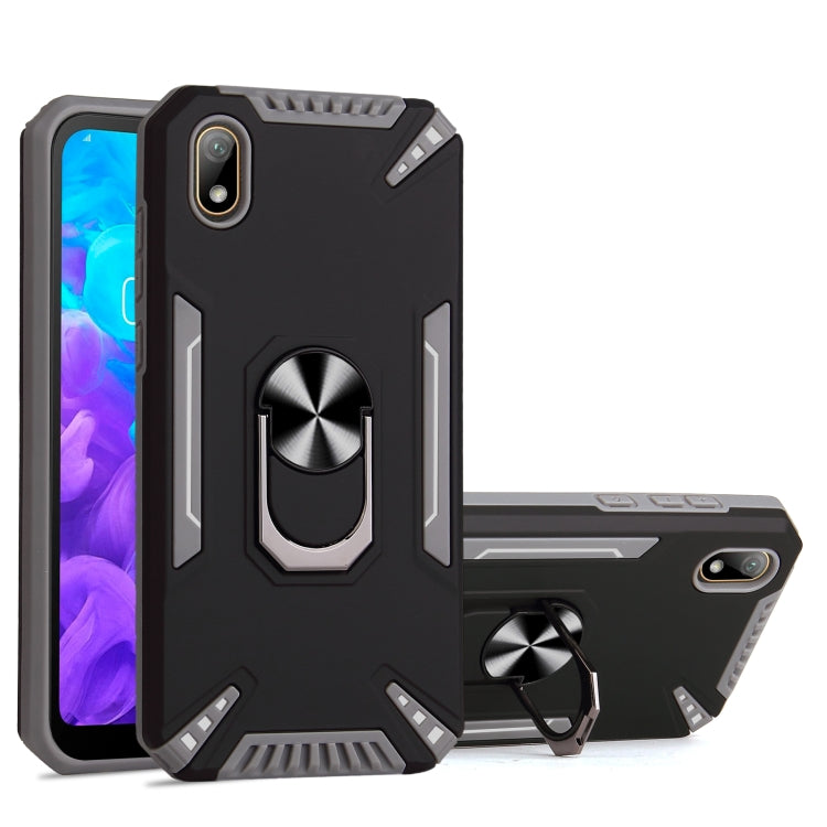 For Huawei Y5 2019 PC + TPU Protective Case with 360 Degrees Rotatable Ring Holder