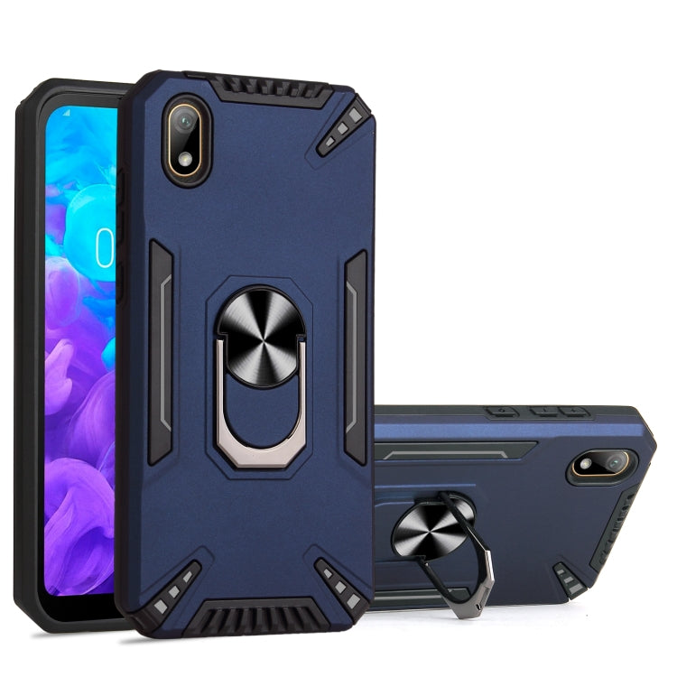 For Huawei Y5 2019 PC + TPU Protective Case with 360 Degrees Rotatable Ring Holder