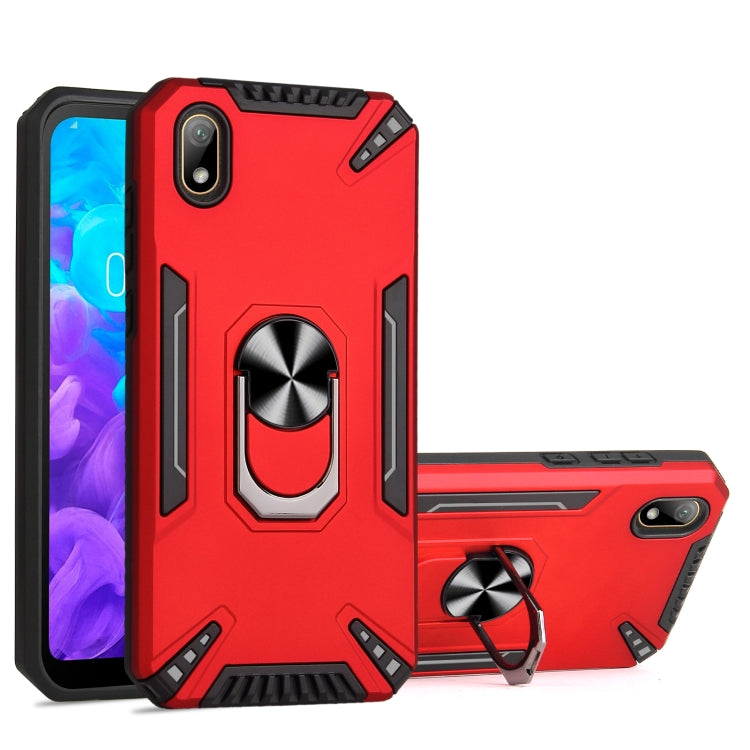 For Huawei Y5 2019 PC + TPU Protective Case with 360 Degrees Rotatable Ring Holder