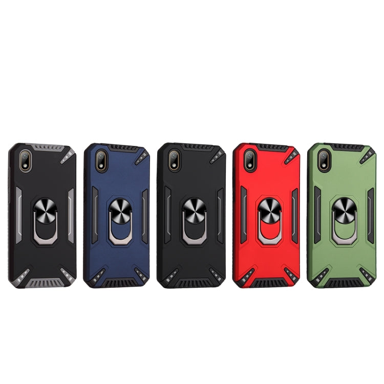 For Huawei Y5 2019 PC + TPU Protective Case with 360 Degrees Rotatable Ring Holder