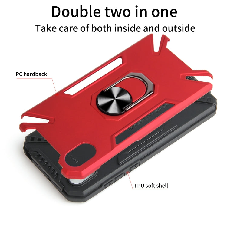 For Huawei Y5 2019 PC + TPU Protective Case with 360 Degrees Rotatable Ring Holder