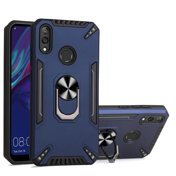 For Huawei Y7 2019 PC + TPU Protective Case with 360 Degrees Rotatable Ring Holder