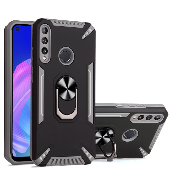 For Huawei Y7p PC + TPU Protective Case with 360 Degrees Rotatable Ring Holder
