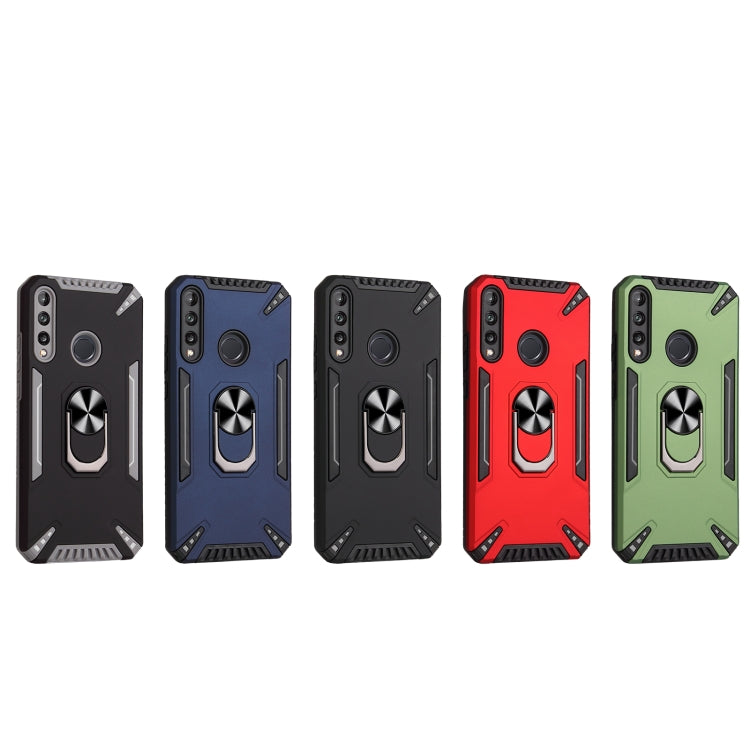 For Huawei Y7p PC + TPU Protective Case with 360 Degrees Rotatable Ring Holder