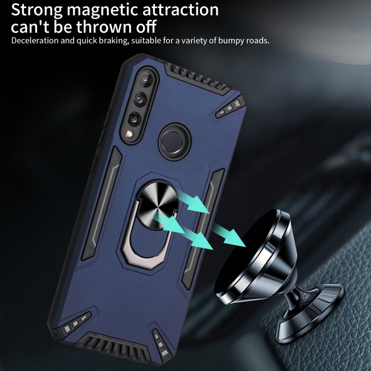 For Huawei Y7p PC + TPU Protective Case with 360 Degrees Rotatable Ring Holder