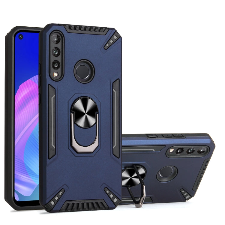 For Huawei Y7p PC + TPU Protective Case with 360 Degrees Rotatable Ring Holder