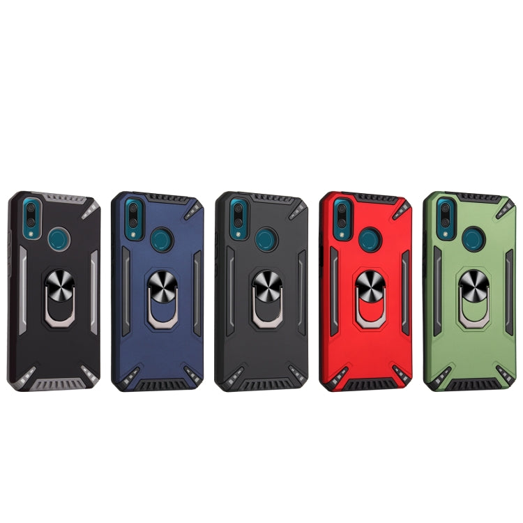 For Huawei Y9 2019 PC + TPU Protective Case with 360 Degrees Rotatable Ring Holder