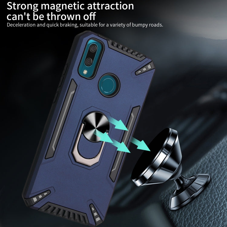 For Huawei Y9 2019 PC + TPU Protective Case with 360 Degrees Rotatable Ring Holder