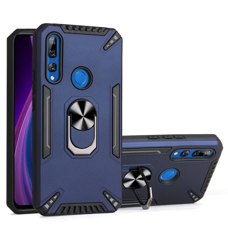 For Huawei Y9 Prime 2019 PC + TPU Protective Case with 360 Degrees Rotatable Ring Holder
