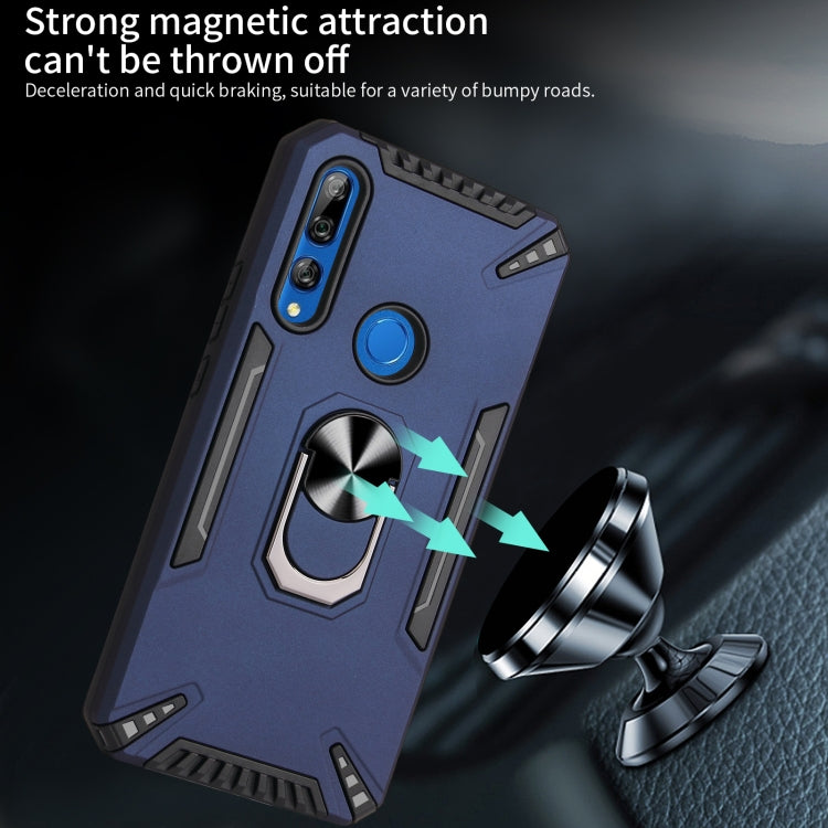 For Huawei Y9 Prime 2019 PC + TPU Protective Case with 360 Degrees Rotatable Ring Holder