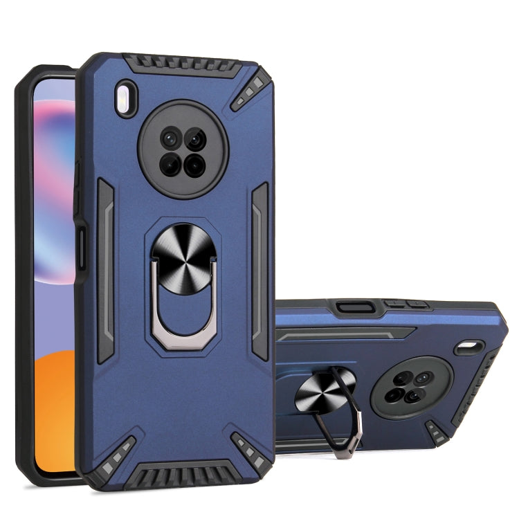 For Huawei Y9a PC + TPU Protective Case with 360 Degrees Rotatable Ring Holder