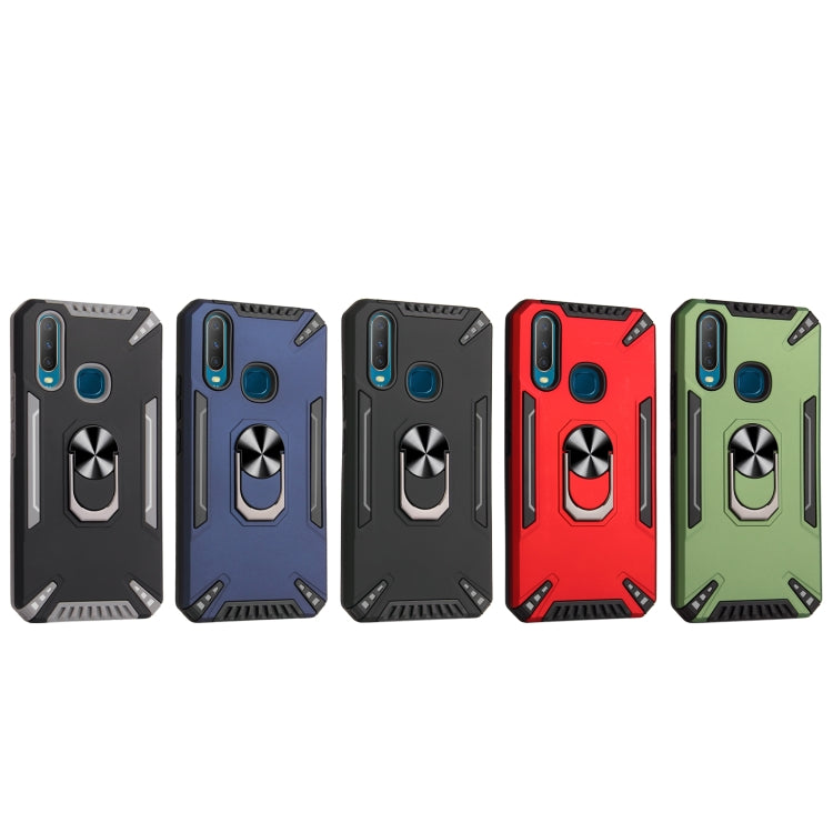 For vivo Y11 / Y12 / Y15 / Y17 PC + TPU Protective Case with 360 Degrees Rotatable Ring Holder