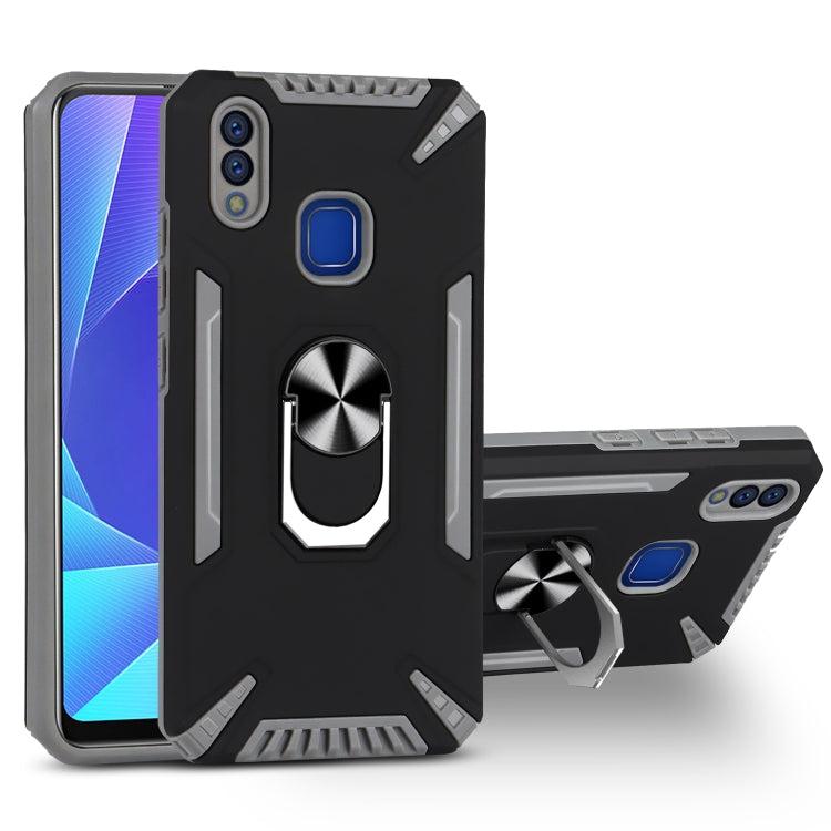 For vivo Y95 / U1 PC + TPU Protective Case with 360 Degrees Rotatable Ring Holder