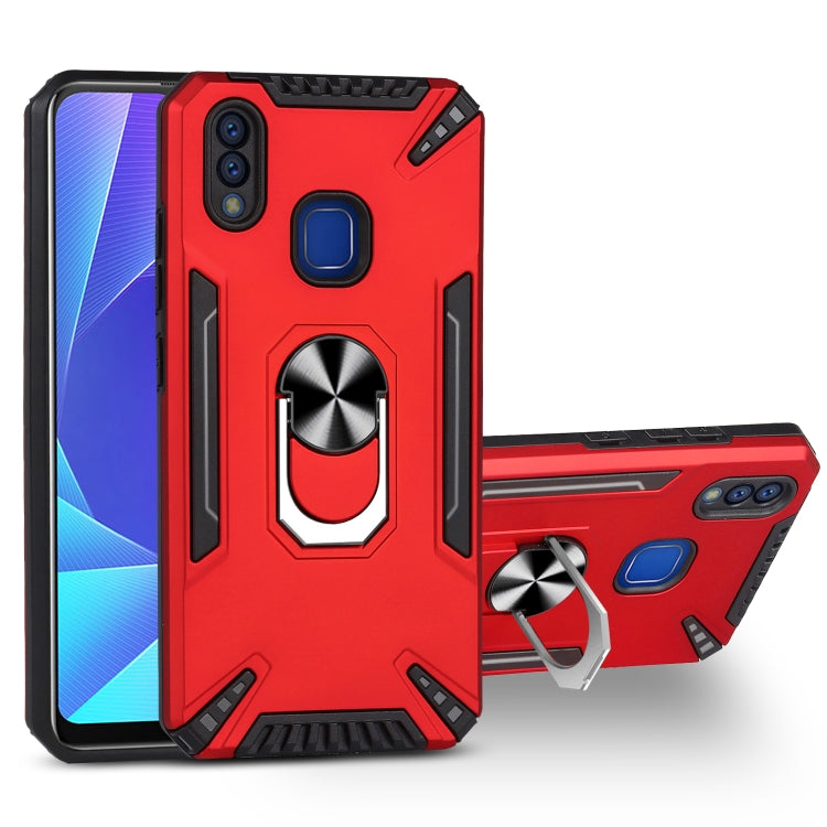 For vivo Y95 / U1 PC + TPU Protective Case with 360 Degrees Rotatable Ring Holder