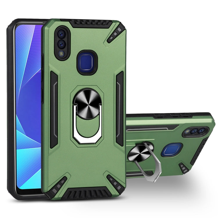 For vivo Y95 / U1 PC + TPU Protective Case with 360 Degrees Rotatable Ring Holder