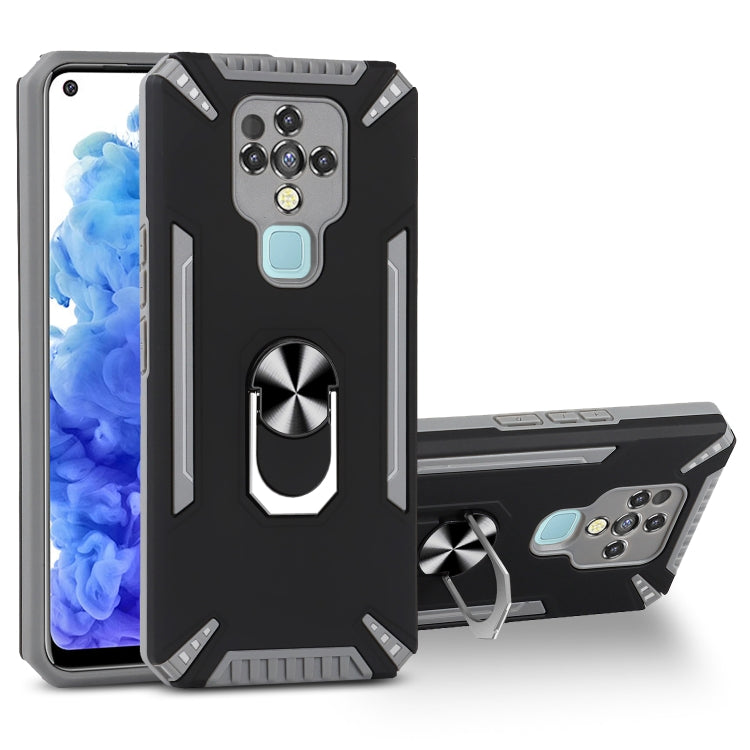 For Tecno Camon 16 PC + TPU Protective Case with 360 Degrees Rotatable Ring Holder
