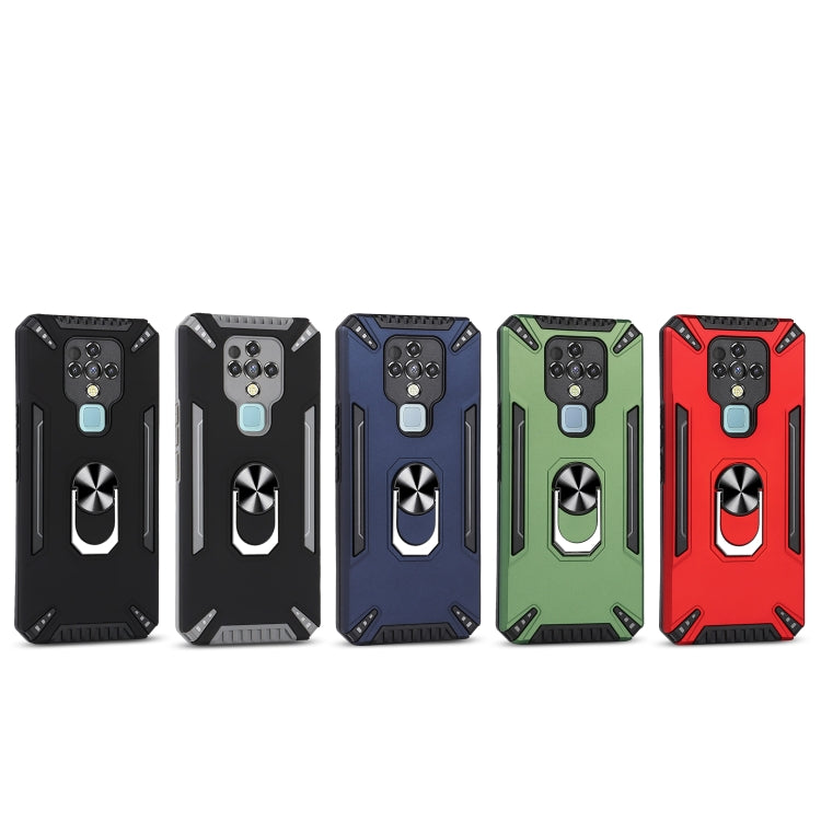 For Tecno Camon 16 PC + TPU Protective Case with 360 Degrees Rotatable Ring Holder