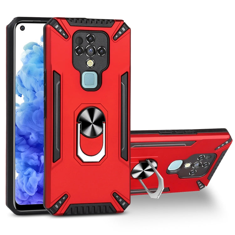 For Tecno Camon 16 PC + TPU Protective Case with 360 Degrees Rotatable Ring Holder