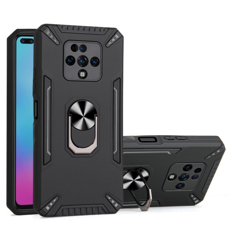 For Tecno Camon 16 Premier PC + TPU Protective Case with 360 Degrees Rotatable Ring Holder