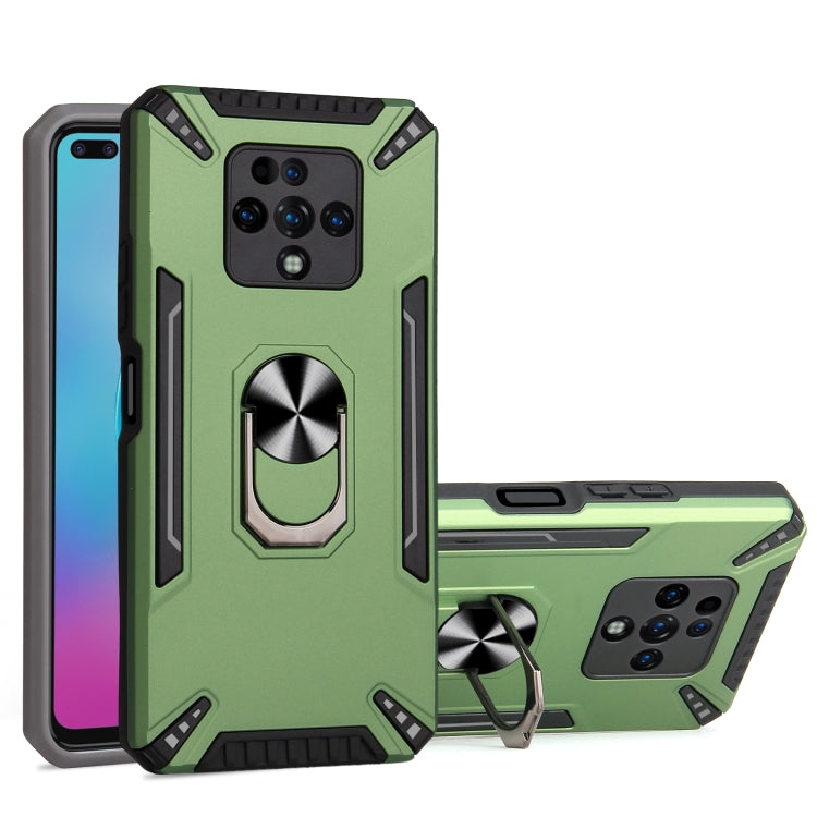 For Tecno Camon 16 Premier PC + TPU Protective Case with 360 Degrees Rotatable Ring Holder