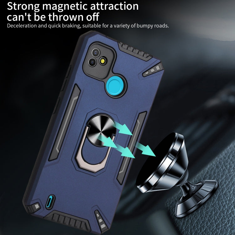 For Tecno Pop 5 PC + TPU Protective Case with 360 Degrees Rotatable Ring Holder