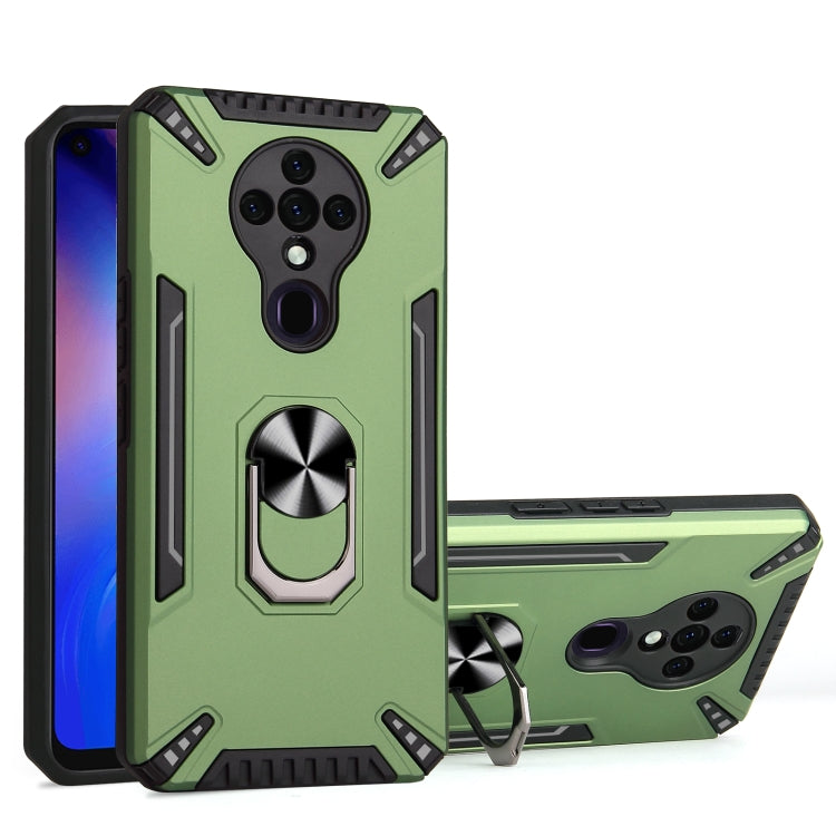 For Tecno Spark 6 PC + TPU Protective Case with 360 Degrees Rotatable Ring Holder