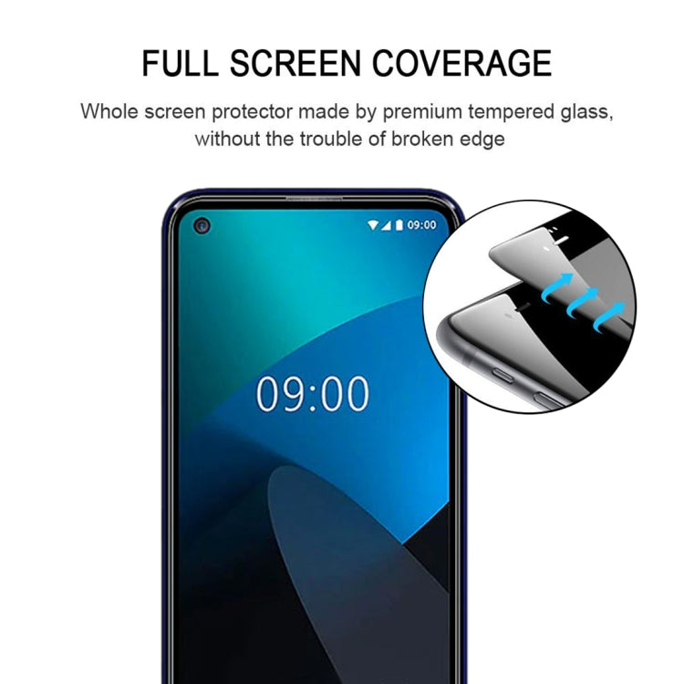 For LG W41 Full Glue Full Screen Tempered Glass Film