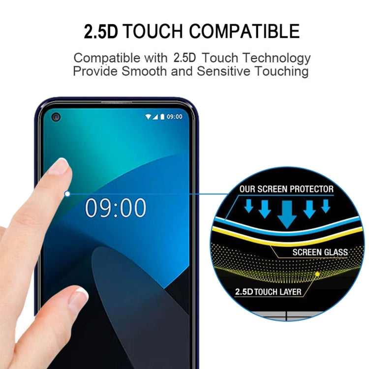 For LG W41 Full Glue Full Screen Tempered Glass Film